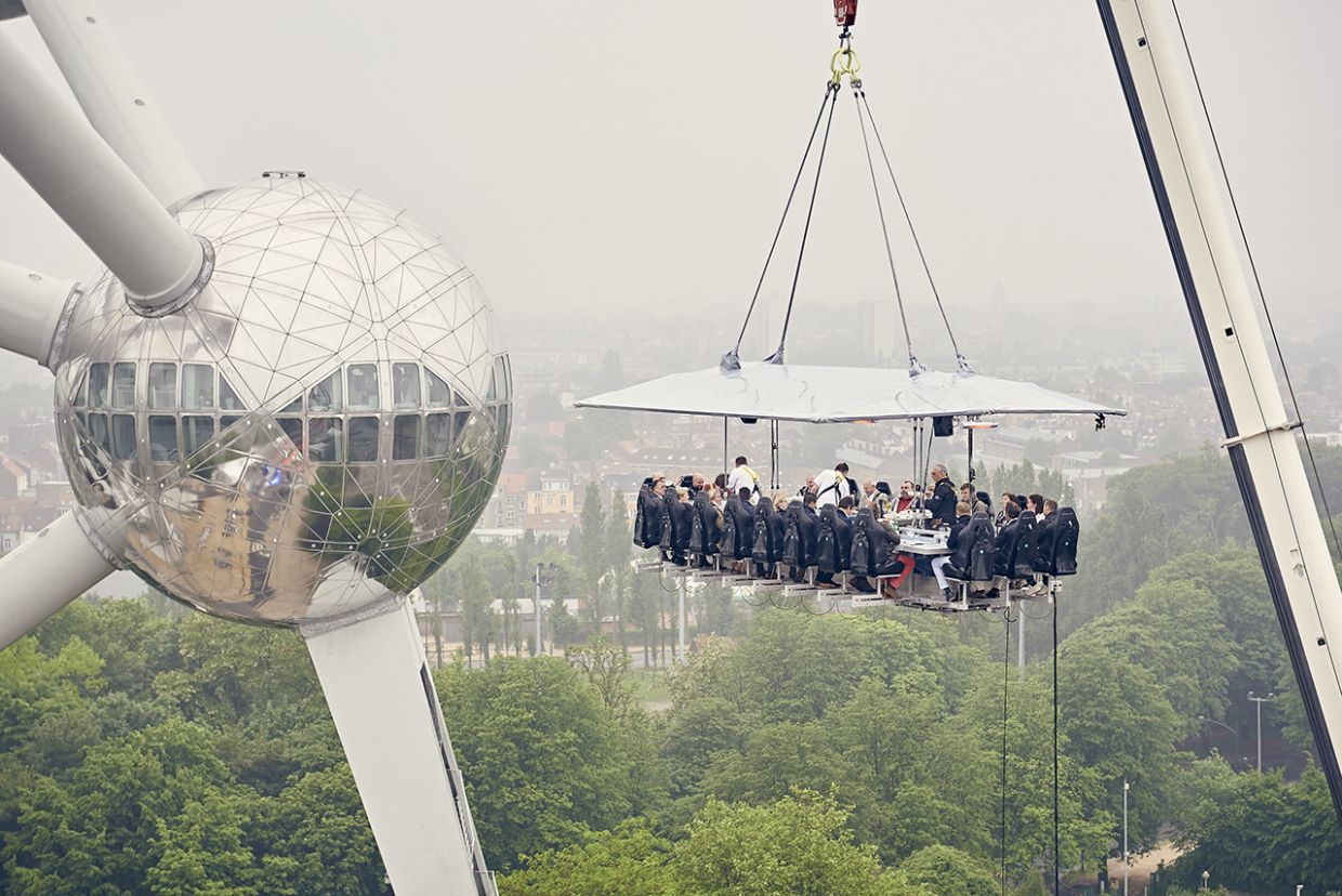 Dinner In The Sky - Belçika